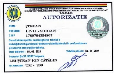 Autorizație RSVTI